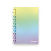 Picture of A5 RAINBOW PASTEL RULED NOTEBOOK